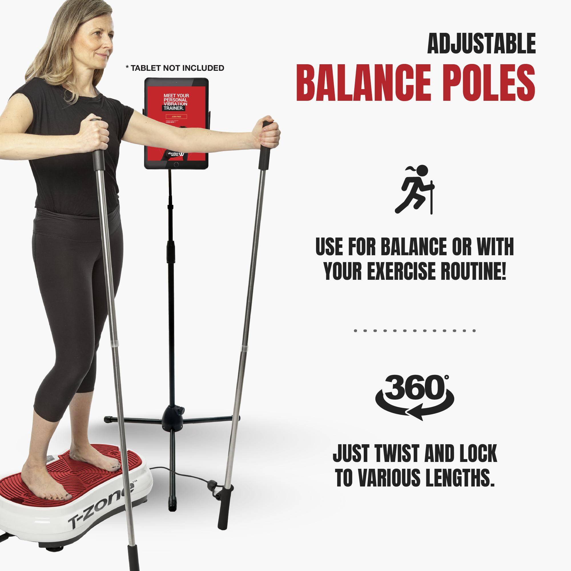 He 90 Vibration Plate Exercise Machine