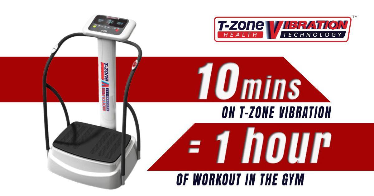 T-Zone Whole Body Vibration Machine Easy 10 Minute Workout